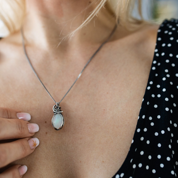 Naszyjnik z  Opalem- drugi