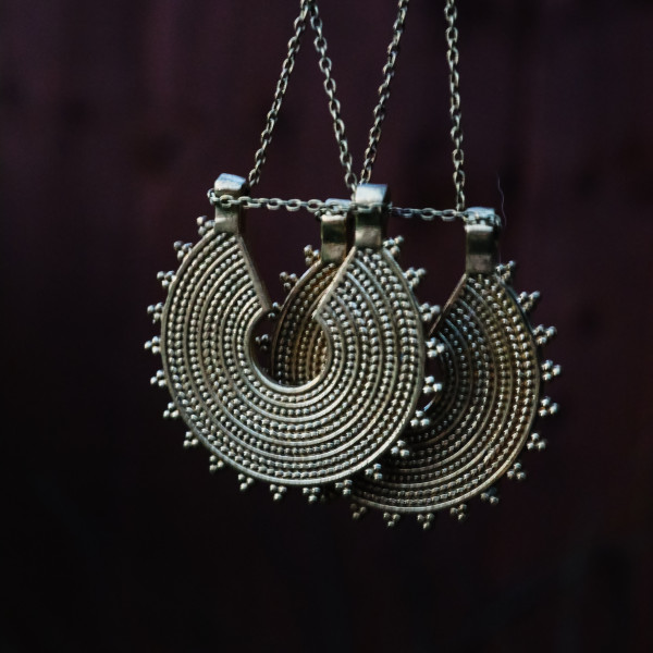 Kolczyki z mosiądzu